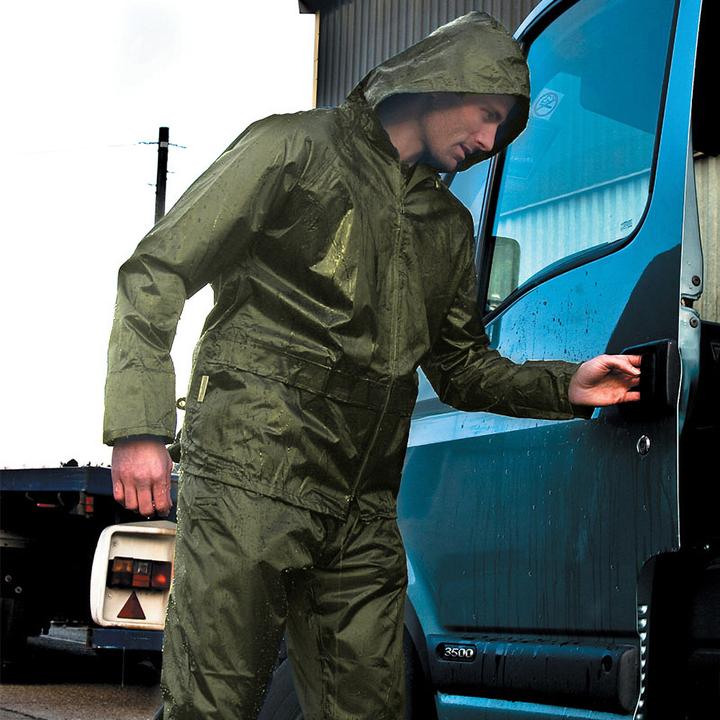 Produktbild Regatta Regenanzug bestehend aus Regenjacke und Regenhose wasserdicht (M)