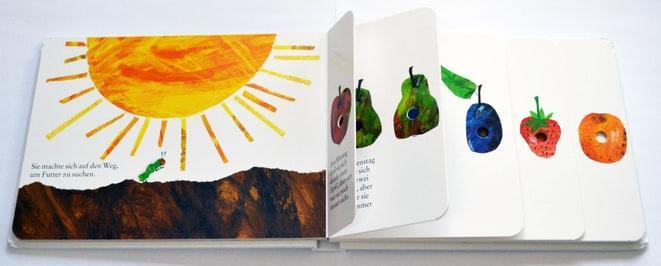 Productafbeelding Die kleine Raupe Nimmersatt (Duits, Eric Carle, 2015)