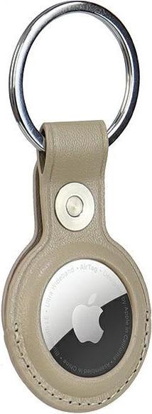 Produktbild Audi etui Synthetic Leather AirTag beżowy/beige AU-ATKR-Q3/D1-BG