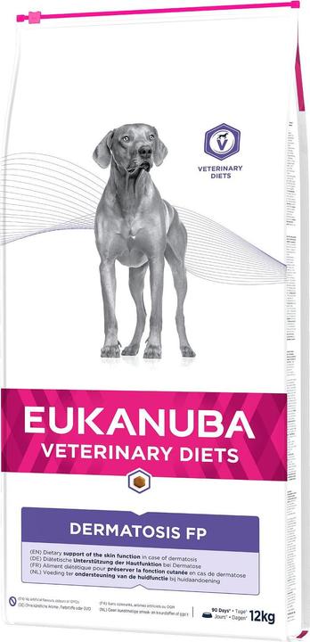 Actual product image Eukanuba Dermatosis FP Dog dry food (Adult, Senior, 2 pcs., 12000 g)