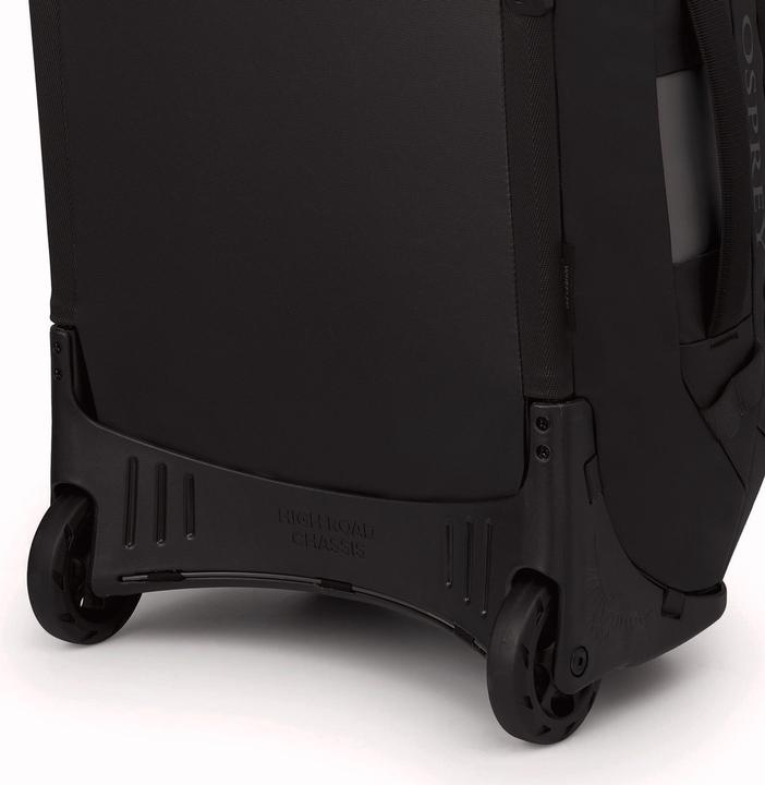 Actual product image Osprey Transporter Wheeled Duffel 40, Raven (41 l, M (50 - 90l))