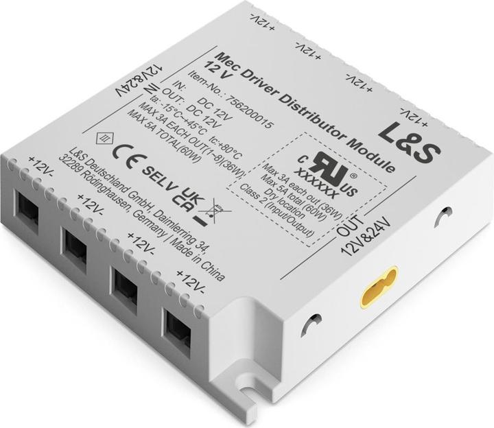L&S Distributori Mec Driver 8x 12 / 24 V