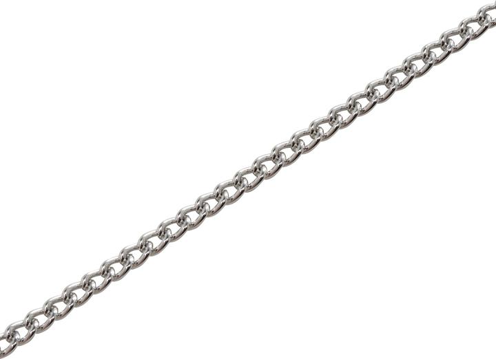 Immagine prodotto Pracht Catena a maglie, 1 m, alluminio, circa 3 x 4 mm di altezza (Alluminio)