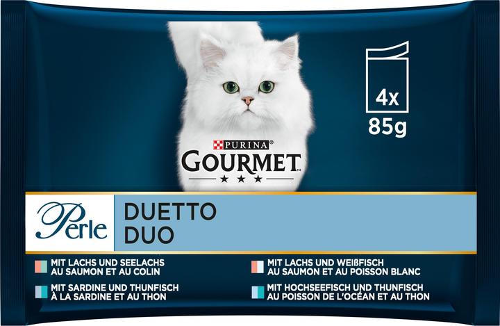 Image du produit Gourmet Perle Duetto di Mare (Adulte, 4 pcs, 85 g)