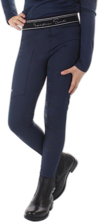Actual product image Qhp Riding leggings Eden Fullgrip Junior (140)
