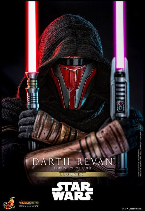 Actual product image Hot Toys Star Wars Legends Videogame Masterpiece 1/6 Darth Revan