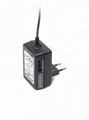 Productafbeelding Gembird EnerGenie EG-MC-009 Indoor 24W Zwarte Voeding & Spanningsomvormer