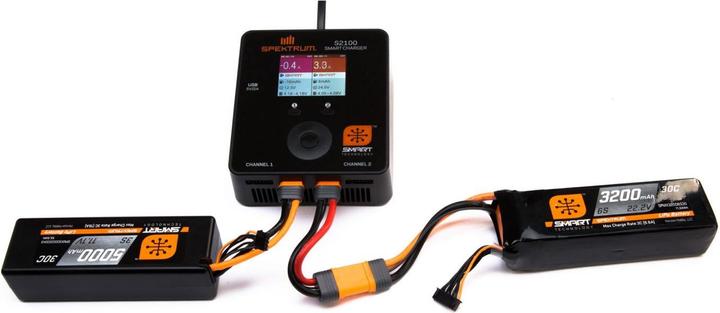 Image du produit Spektrum Batterie LiPo 5000mah 3S 11.1V Smart LiPo 30C, Hardcase, iC5 (11.10 V, 5000 mAh)