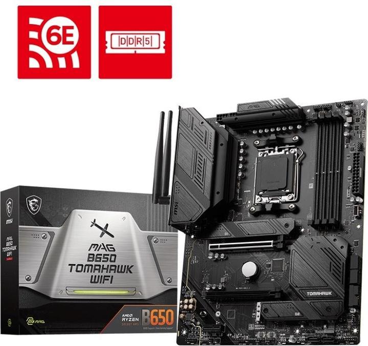 Produktbild MSI MAG B650 TOMAHAWK WIFI (AM5, AMD B650, ATX)