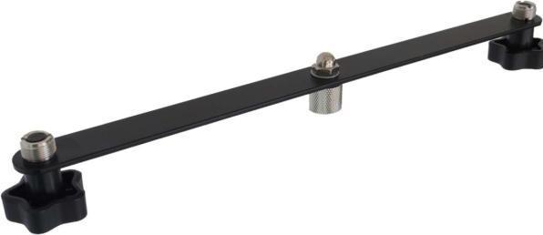Actual product image K&M 210-9 Microphone stand with stereo rail