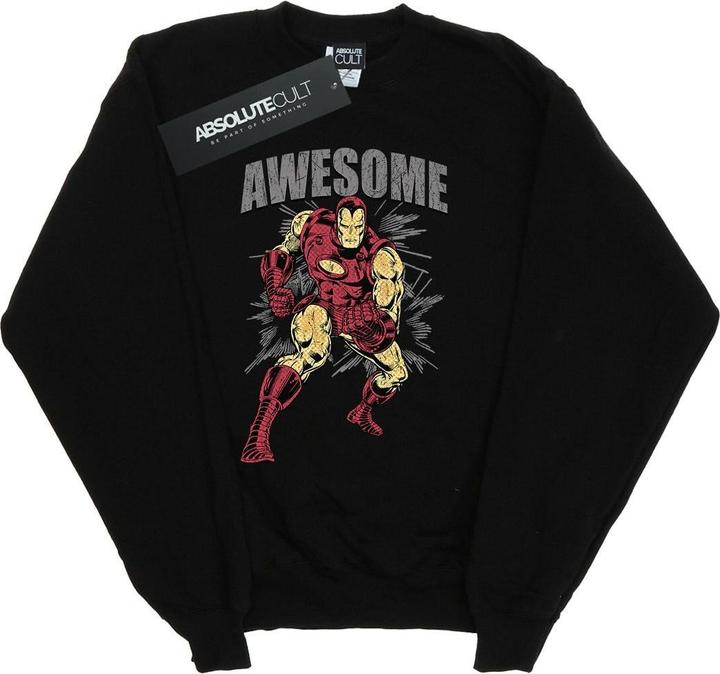 Awesome Iron Man Sweatshirt Mädchen