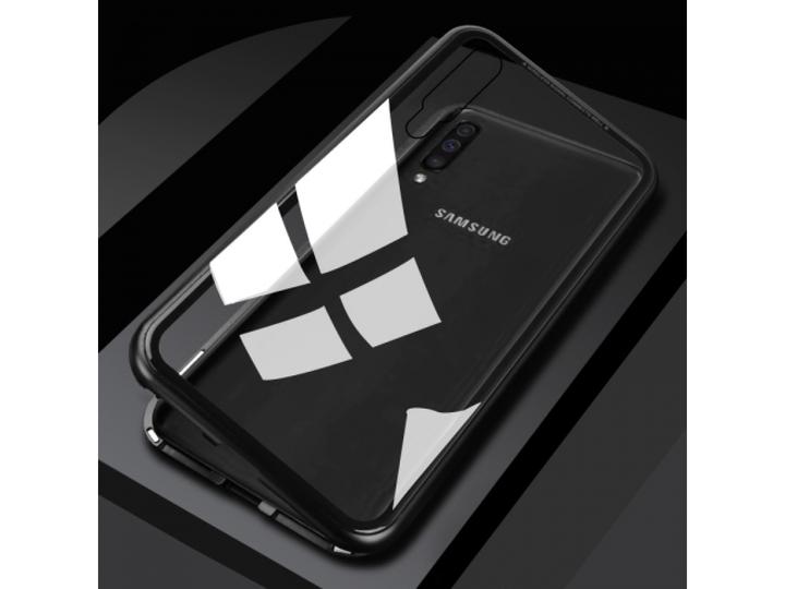 Actual product image G-Case Samsung Galaxy A70 Aluminium Magnetic Glass Case Cover (Samsung Galaxy A70)