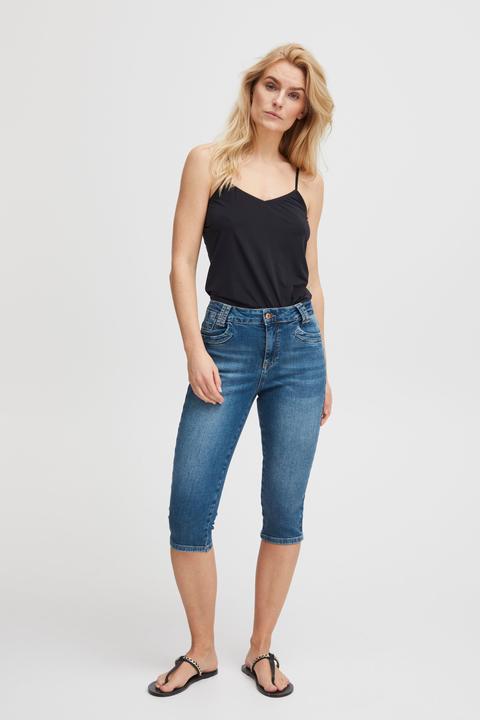 Actual product image Pulz Jeans PZTENNA HW Capri - 50207524 (29)
