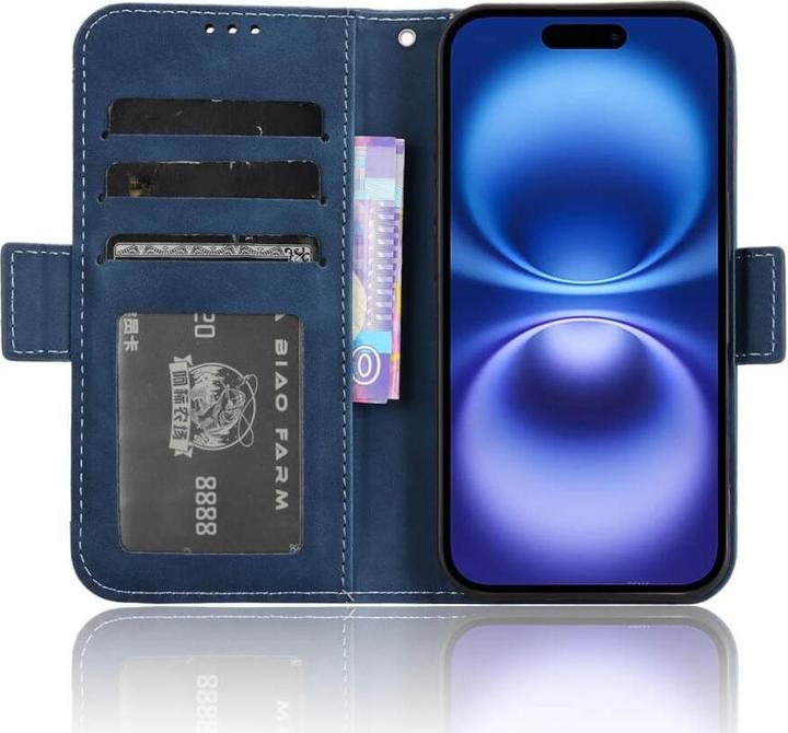 Produktbild Cover-Discount iPhone 16 - Etui viele Kartenfächer (Apple iPhone 16)