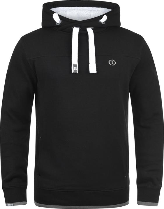 Immagine prodotto Solid BenjaminHood Pile Felpa Con Cappuccio E Fodera D'Orsacchiotto Pullover Maglione Da Uomo Rivest (S)