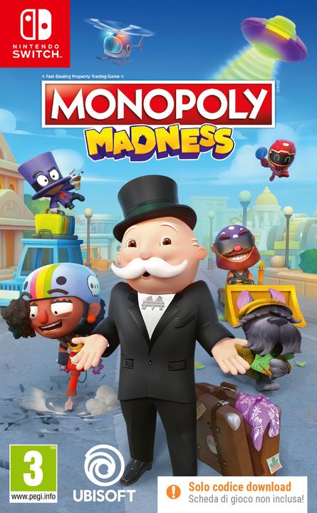 Immagine prodotto Ubisoft Monopoly Madness (Code in Box) (Switch, Switch Lite, Switch OLED, Multilingue)