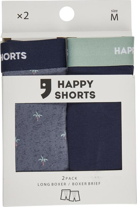 Produktbild Happy shorts Langer Boxer Jersey Boxer Briefs (M, 2er Pack)