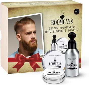 Actual product image Roomcays Beard Care Set Oil 50Ml + Balm 30Ml + Wax 30Ml