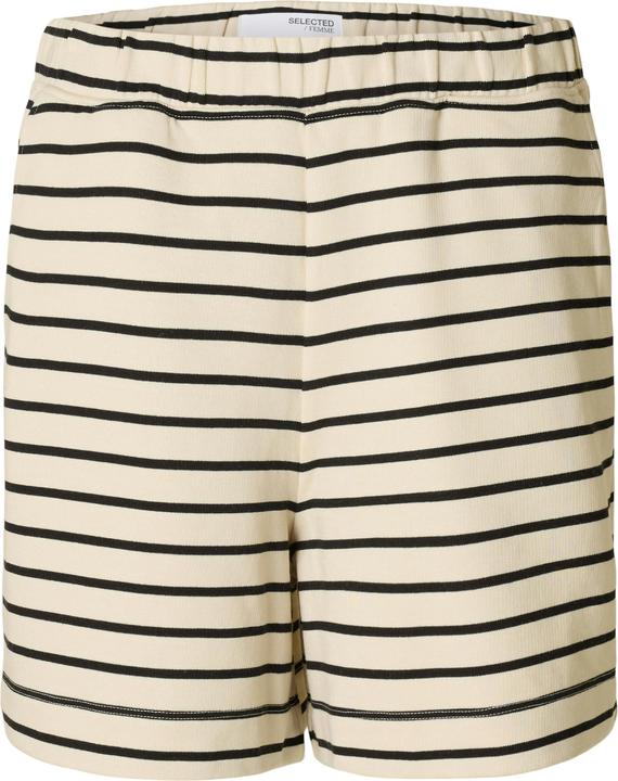 Selected Femme Streifen Højtaljede shorts (XL)