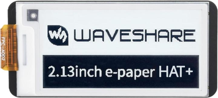 Actual product image WaveShare 2.13inch E-Ink Display HAT+ for Raspberry Pi