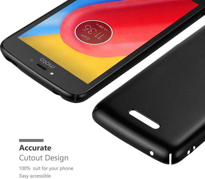 Actual product image Cadorabo Hard Cover Matt Metal Cover (Motorola Moto C Plus)