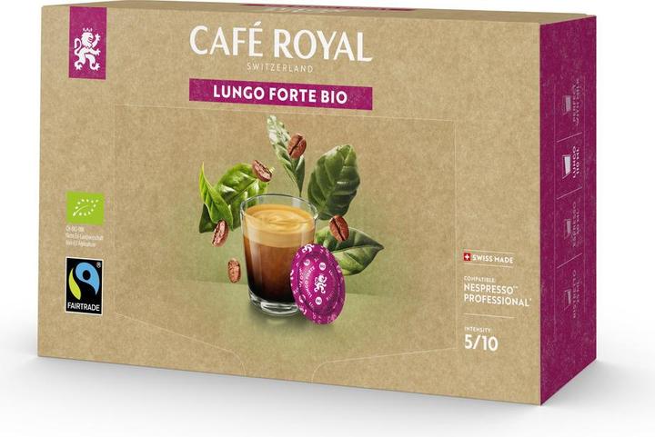 Produktbild Café Royal Lungo Forte Bio (50 x Port.)