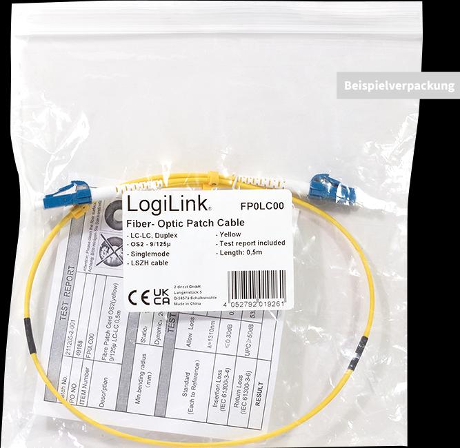 Produktbild LogiLink Netzwerkkabel (S/UTP, CAT6, 5 m)