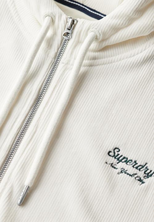 Image du produit Superdry Sweat à capuche zippé en velours Country Club (14)
