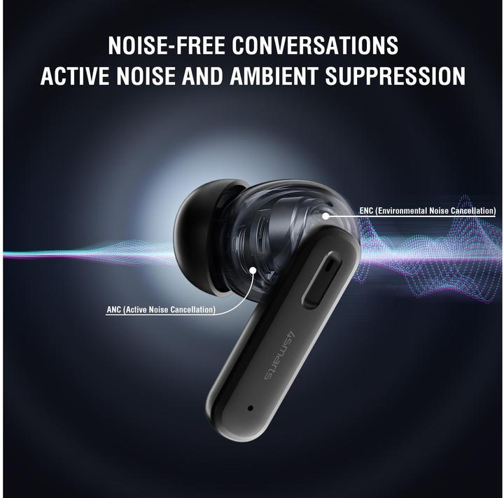 Actual product image 4smarts TWS Bluetooth headphones (ANC, 5 h, Wireless)