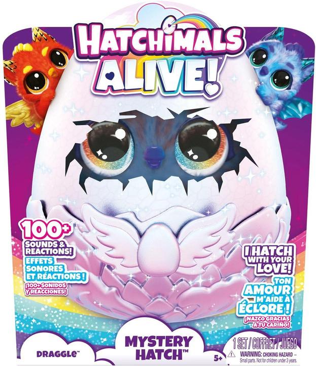 Actual product image Hatchimals EGG Big Egg Secret Hatch Draggle