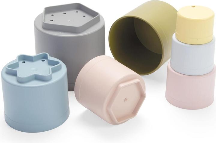 Actual product image dantoy Tiny Bio stacking cups