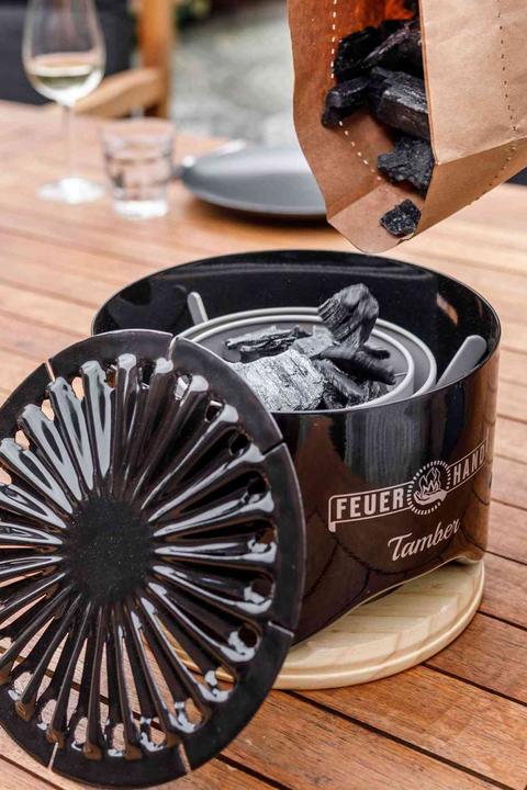 Immagine prodotto Feuerhand Carbone per griglia da tavolo a carbonella, 1 kg (1 kg)