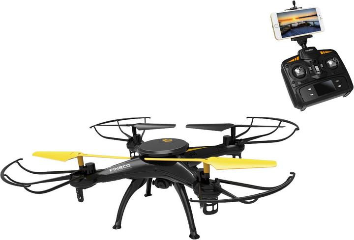 Infiniti RC Drohne 30cm FX-6 Kamera & FPV (6 min, 2 Mpx)