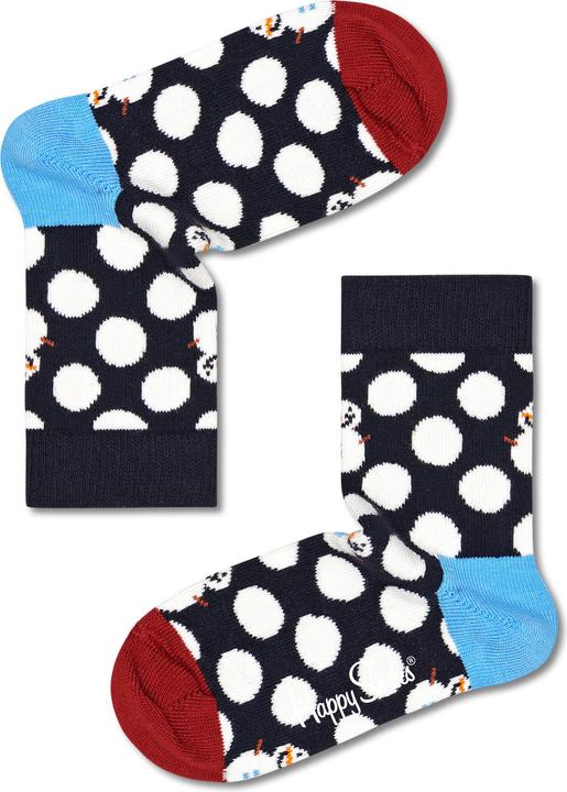 Happy Socks Kids Big Dot Snowman (Einzelpack, 28 - 31)