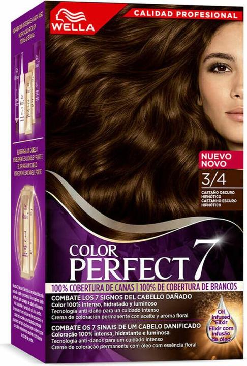 Immagine prodotto Wella Color Perfect 7 100 Cobertura De Canas 3-4-Castaño Oscuro Hipnótico