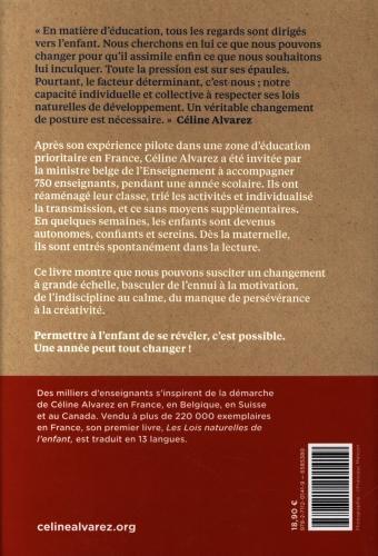 Produktbild Une année pour tout changer : et permettre à l'enfant de se révéler (Französisch, Céline Alvarez, 2019)