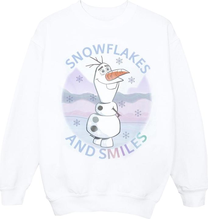 Disney Frozen 2 Olaf Snowflakes And Smiles Sweatshirt Jungen