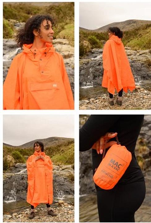 Actual product image Mac in a Sac Poncho (One size)