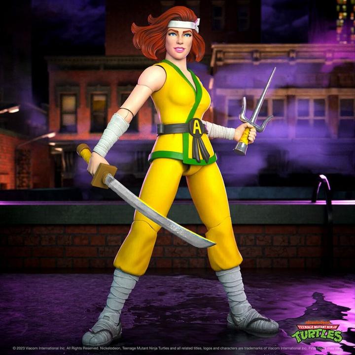 Produktbild Super7 Teenage Mutant Ninja Turtles figurine Ultimates Ninja April 18 cm