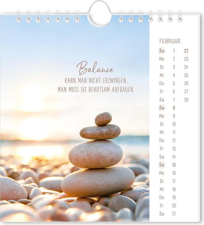 Produktbild Postkartenkalender 2026 Lichtblicke (16 x 17 cm, Harter Einband, Deutsch)