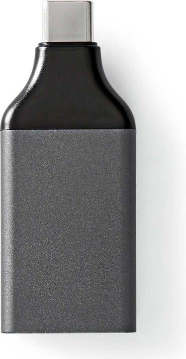 Actual product image Nedis USB-C™ Adapter | USB 3.2 Gen 1 | USB-C™ Plug | HDMI™ Output | 4K@60Hz | Round | Nickel-plated (USB-C, 2.20 cm)