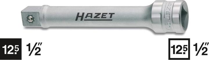 Produktbild HAZET Verlängerung 917-5 ∙ Vierkant12,5 mm (1/2 Zoll) ∙ Vierkant 12,5 mm (1/2 Zoll)