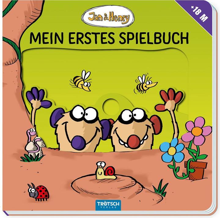 Produktbild Jan und Henry Mein erstes Spielbuch Pappenbuch mit Schiebern (Deutsch)