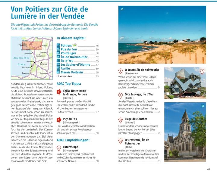 Produktbild Reiseführer Französische Atlantikküste (Deutsch, Jonas Fieder, 2018)
