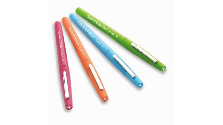 Immagine prodotto Paper Mate penne con punta in fibra Flair 8 Trop.Vacation M (multicolore, 8 x)