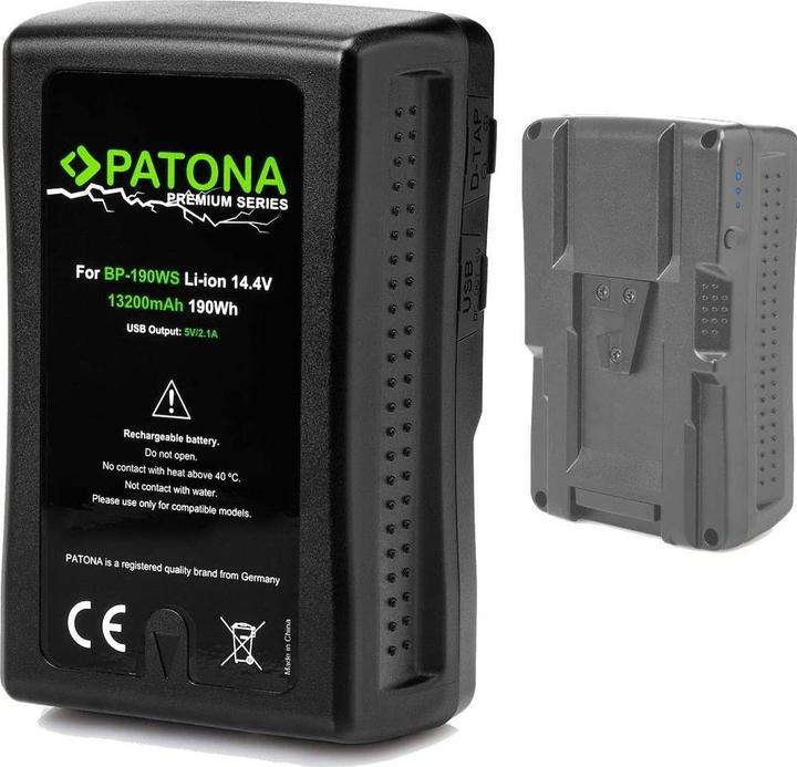Produktbild Patona Sony BP-190WS V-Mount (Kamera Akku)