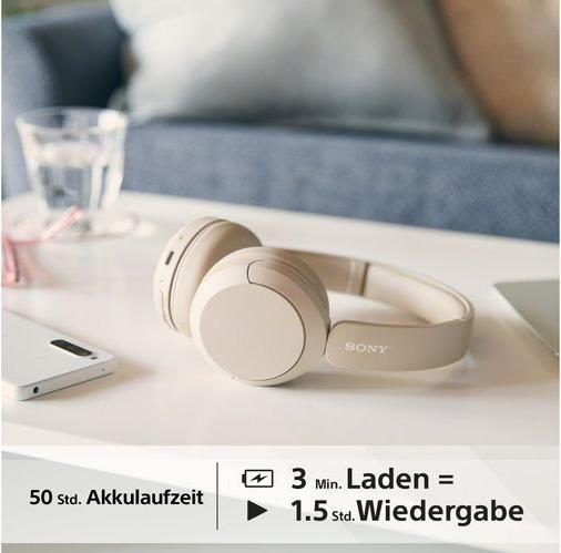 Actual product image Sony WH-CH520 (No noise cancelling, 50 h, Wireless)