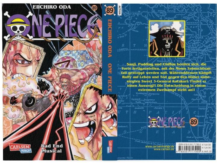 Image du produit One Piece 89 (Allemand, Eiichiro Oda, 2019)