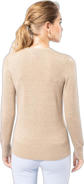 Actual product image Kariban Women's v-neck sweater (M)
