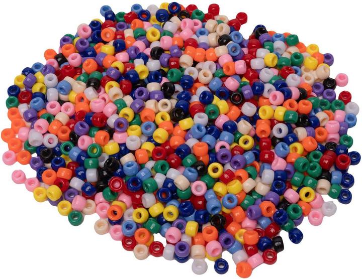 Produktbild Colorations Colorationen - Ponyperlen Standard 6x9 mm, 1000 Stk.